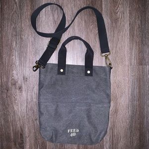 FEED 40 Canvas to go crossbody bag